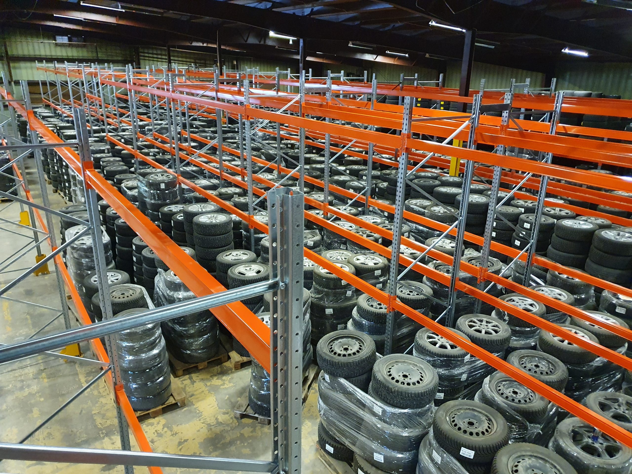 Däcklagring på pall