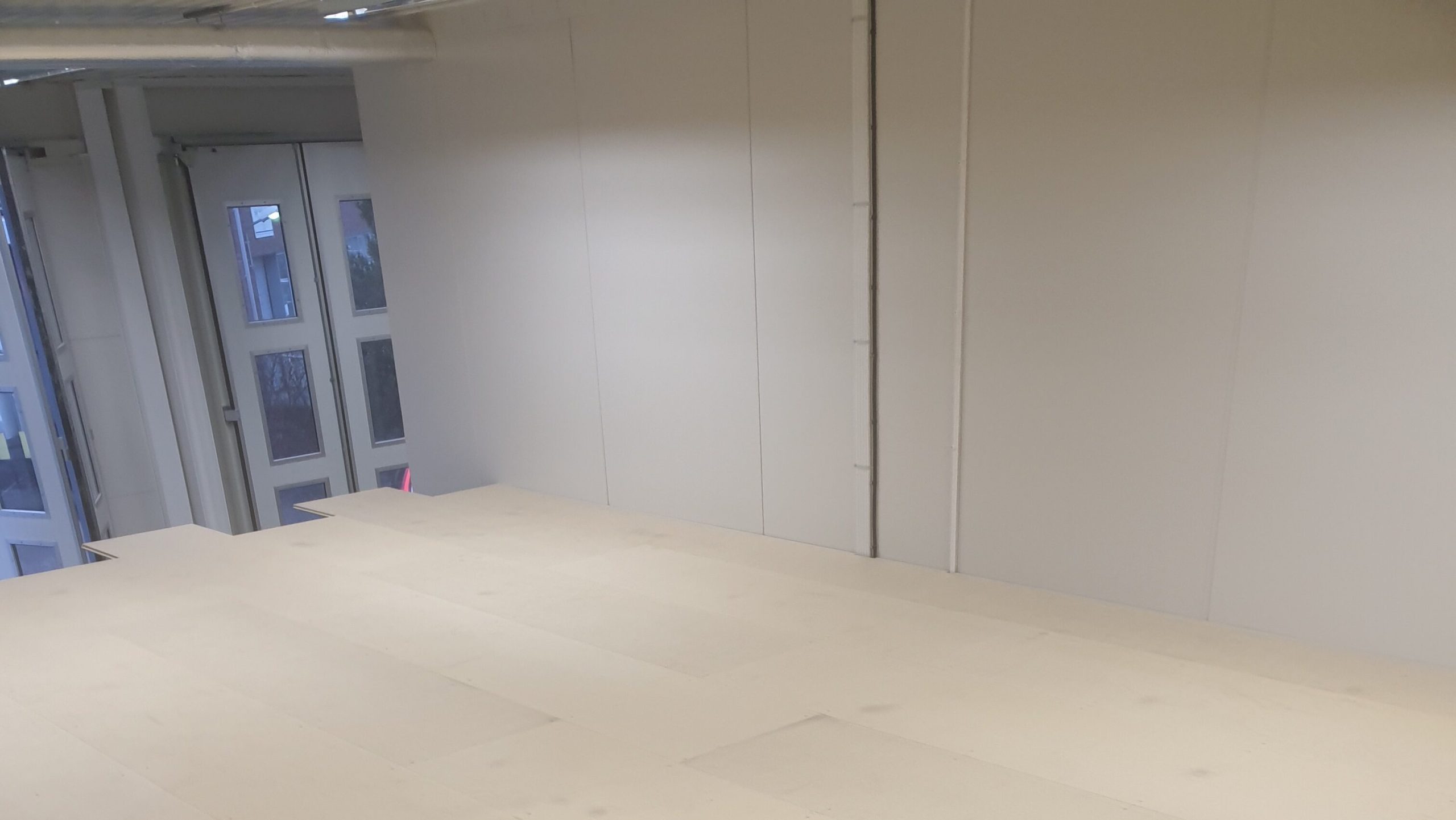 Entresol med spångolv